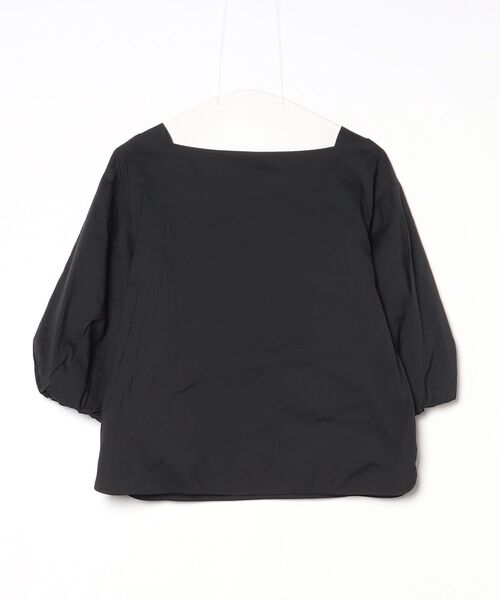 「Demi-Luxe BEAMS」 7分袖ブラウス - ブラック レディース_画像2
