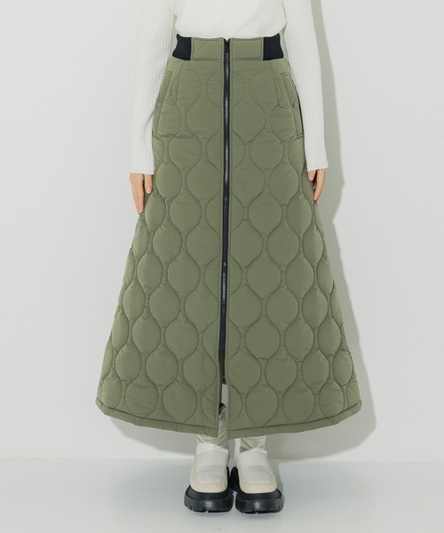 「CITY TOKYO」 ロングスカート 2 ネイビー レディース_画像4