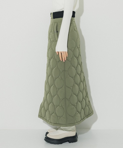 「CITY TOKYO」 ロングスカート 2 ネイビー レディース_画像5