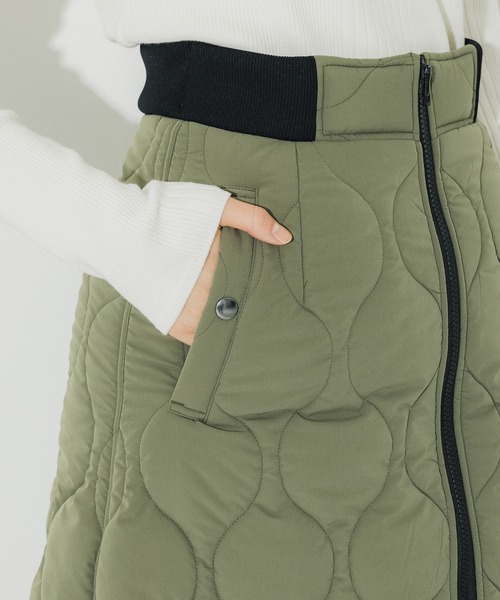 「CITY TOKYO」 ロングスカート 2 ネイビー レディース_画像8