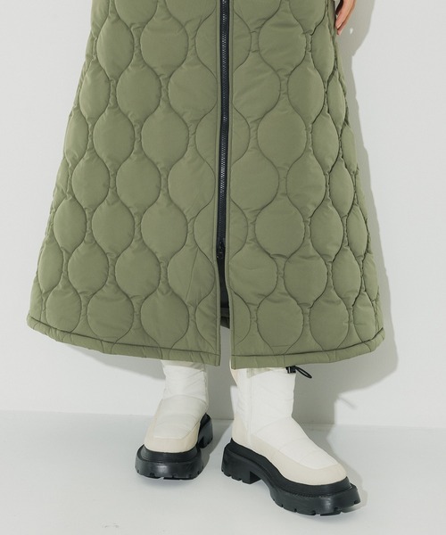 「CITY TOKYO」 ロングスカート 2 ネイビー レディース_画像9