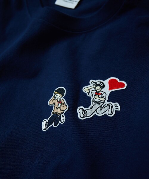 「kaoyorinakami」 長袖Tシャツ X-LARGE ホワイト メンズ_画像7