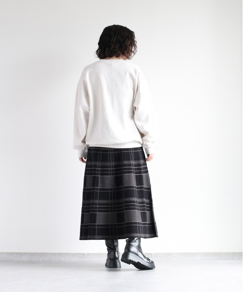 「cepo」 フレアスカート M ブラック レディース_画像4