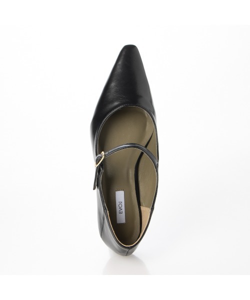 「EVOL」 パンプス 24.5cm アイボリー レディース_画像5