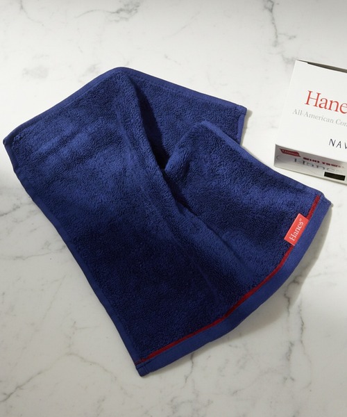 Hanes（ヘインズ） ハンカチ 今治タオル 日本製 キューブボックス入り