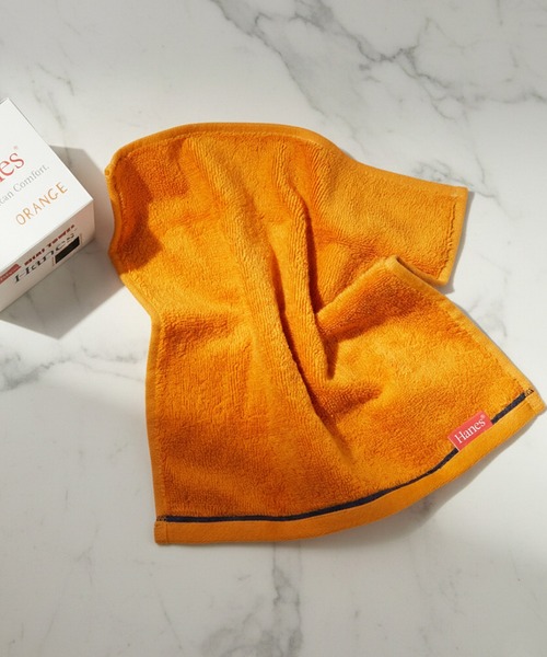 Hanes（ヘインズ） ハンカチ 今治タオル 日本製 キューブボックス入り