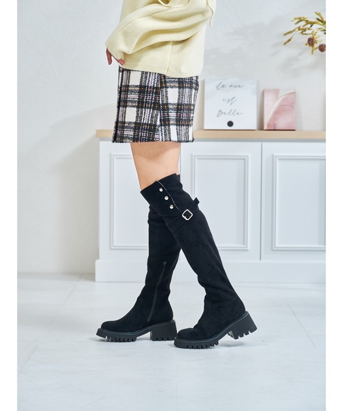 ORiental TRaffic（オリエンタルトラフィック） ブーツ ボア 折り返し