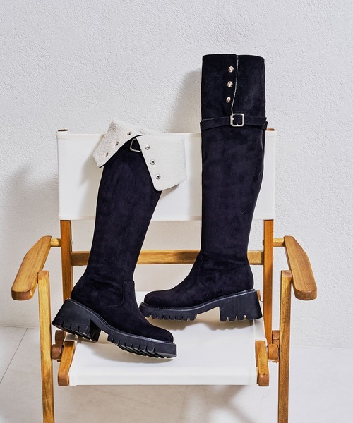 ORiental TRaffic（オリエンタルトラフィック） ブーツ ボア 折り返し