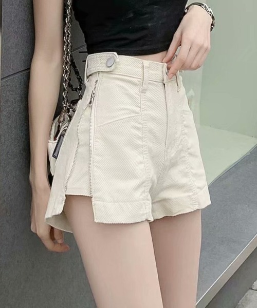 パンツ サイドジッパーショートパンツ レディース : ZOZOTOWN Yahoo!店