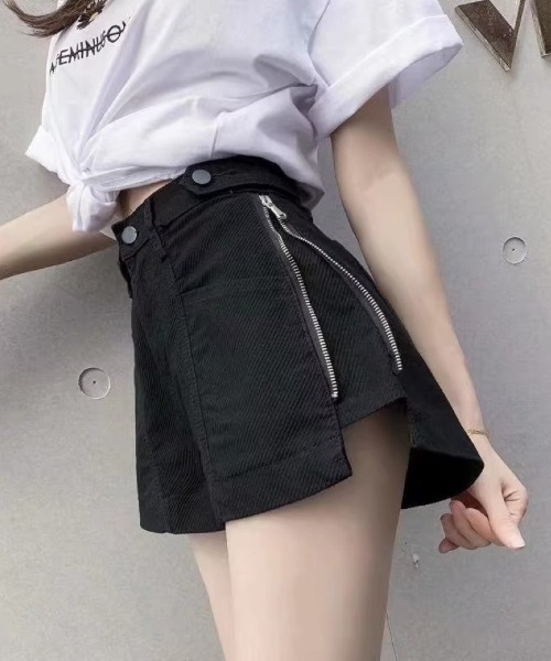 パンツ サイドジッパーショートパンツ レディース : ZOZOTOWN Yahoo!店