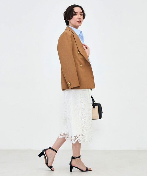 ブラウス シャツ ウォッシャブルベーシックシャツ レディースの画像