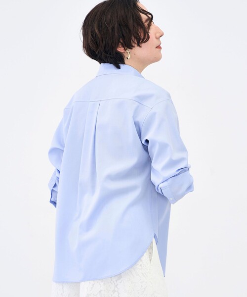 ブラウス シャツ ウォッシャブルベーシックシャツ レディースの画像