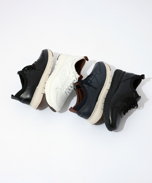 「ROCKPORT」 ローカットスニーカー 25.0cm ネイビー メンズ_画像9