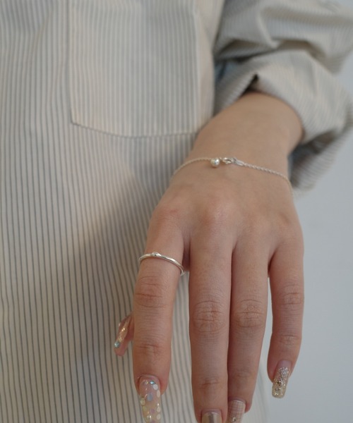 「TEN.」 リング #11 シルバー レディース_画像8