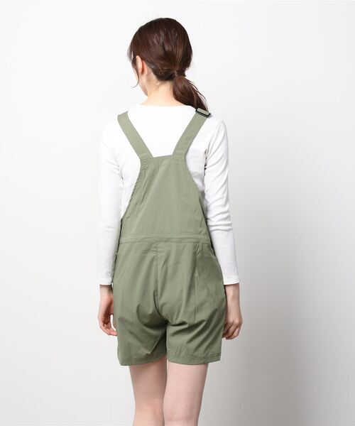 「MERRELL」 オーバーオール LARGE モスグリーン レディース_画像3
