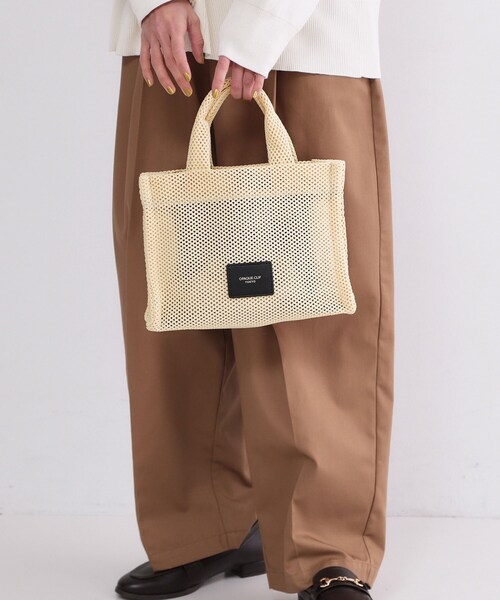 オイティー 2袋 Double Face Leather 2way Tote Bag｜ORCIVAL