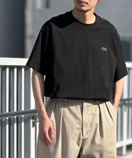 LACOSTE（ラコステ） tシャツ 半袖 ワンポイントロゴ クルーネックT