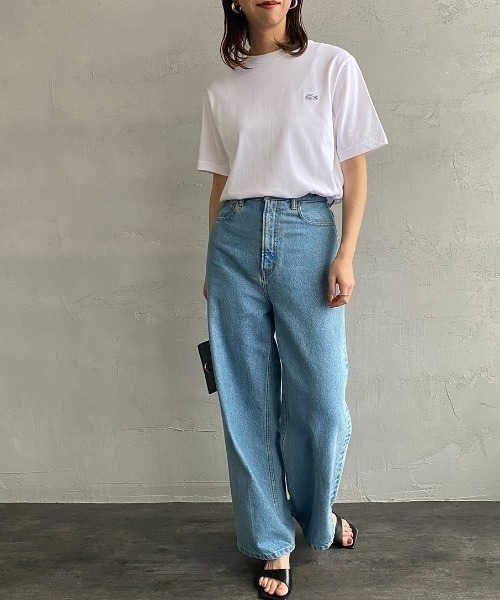 LACOSTE ラコステ 半袖 クルーネック Tシャツ LACOSTE（ラコステ） tシャツ 半袖 ワンポイントロゴ クルーネックT