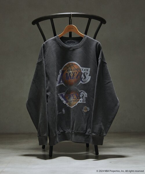 【新品未使用】OFF THE COURT by NBA Lサイズ スウェット OFF THE COURT by NBA スウェットカットソー LARGE ブラック メンズ