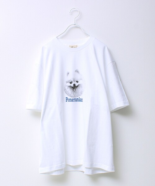 GLOSTER（グロスター） tシャツ 「シリーズ累計人気」DOG＆CAT