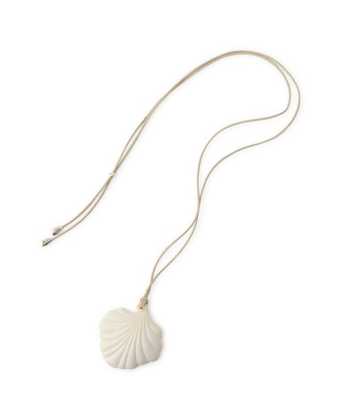 ネックレス 「EMOELLE」Stone like shell necklace レディースの画像