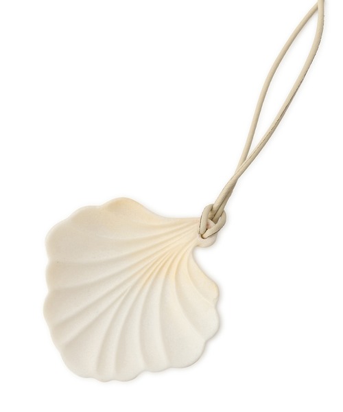ネックレス 「EMOELLE」Stone like shell necklace レディースの画像