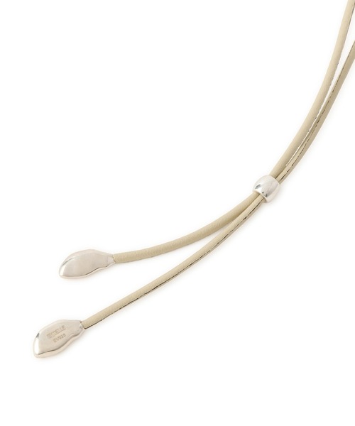 ネックレス 「EMOELLE」Stone like shell necklace レディースの画像