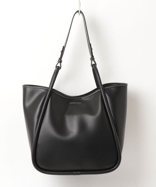 「CHARLES & KEITH」 トートバッグ X-LARGE ブラック レディース