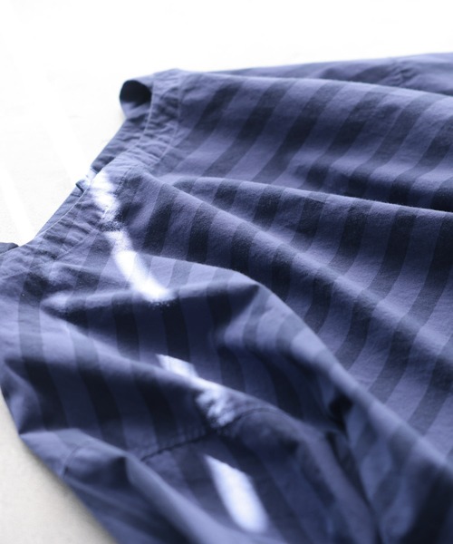 「soulberry」 長袖ブラウス 3L ブルー レディース_画像4