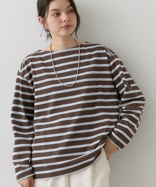 Dessin（デッサン） tシャツ 「洗える」クルーネックボーダー
