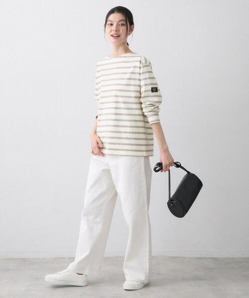 Dessin(デッサン) tシャツ 「洗える」クルーネックボーダー Dessin(デッサン) tシャツ 「洗える」クルーネックボーダー