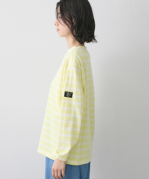 Dessin（デッサン） tシャツ 「洗える」クルーネックボーダー