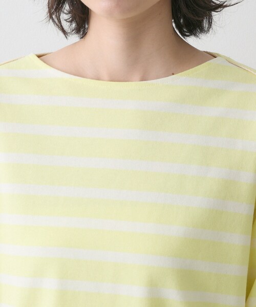 Dessin（デッサン） tシャツ 「洗える」クルーネックボーダー