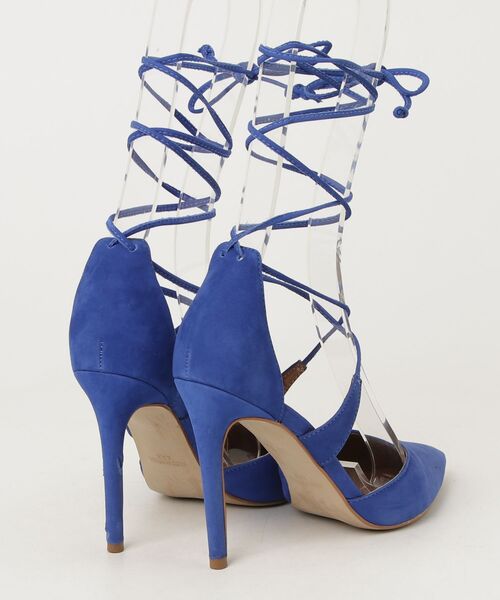 「STEVE MADDEN」 パンプス UK6.5 ブルー レディース_画像2