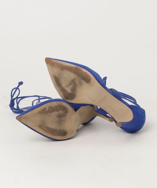 「STEVE MADDEN」 パンプス UK6.5 ブルー レディース_画像3