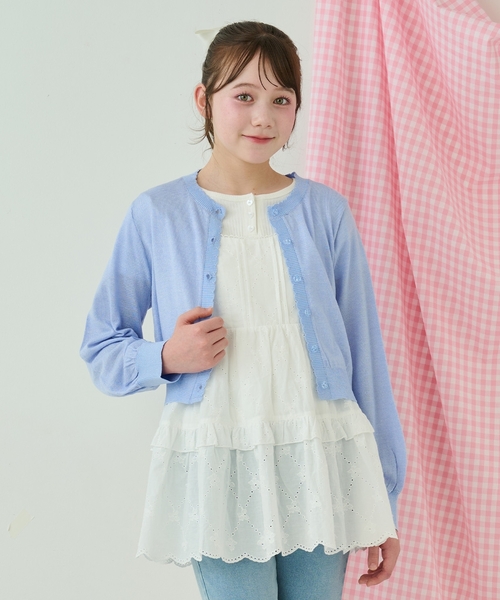 カーディガン ラメニットカーディガン♪ キッズ 子供服 女の子