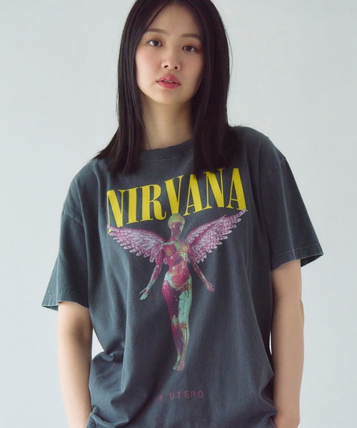L'Appartement☆【グッドロックスピード】 NIRVANA TEE GOOD ROCK SPEED（グッドロックスピード） tシャツ GOOD ROCK SPEED