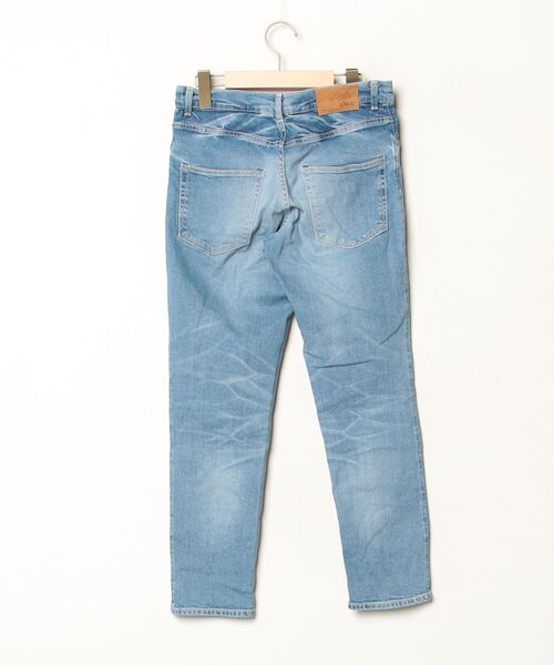 「D.M.G.」 スキニーデニムパンツ S ブルー レディース_画像2
