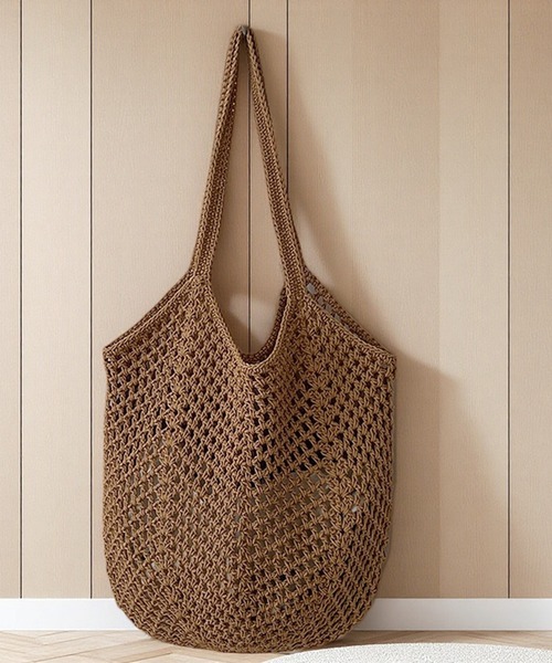 shyam inspiration ショルダーバッグ バッグ かぎ編みカラーショルダー