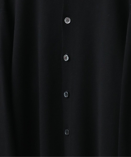 「welise」 ニットカーディガン M チャコールグレー メンズ_画像6