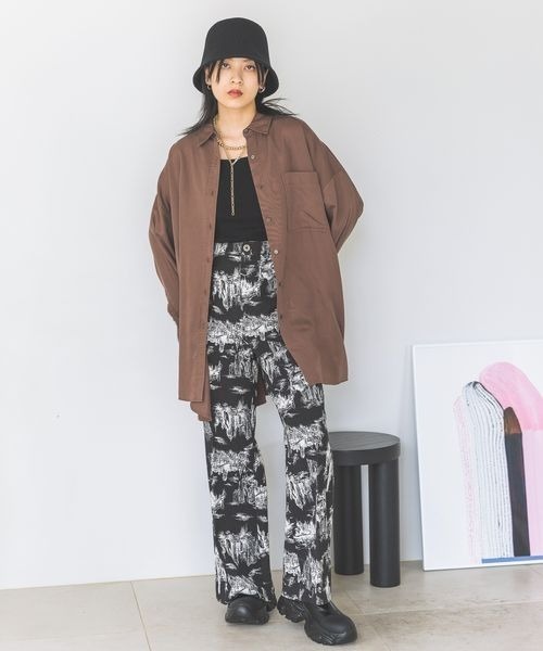 「JEANASIS」 イージーパンツ MEDIUM ベージュ系その他 レディース_画像3