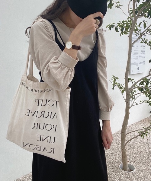「junoah」 長袖ブラウス MEDIUM アイボリー レディース_画像2