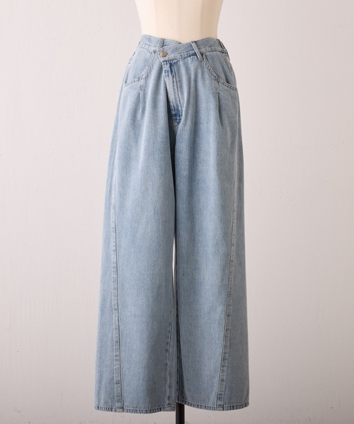 「BEARDSLEY」 デニムパンツ 0 ブルー レディース_画像2