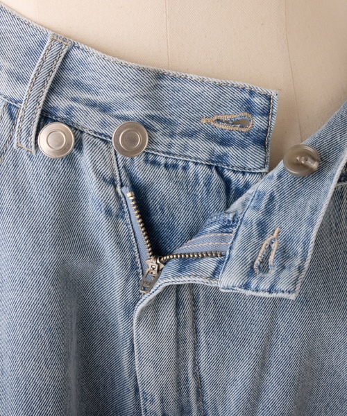 「BEARDSLEY」 デニムパンツ 0 ブルー レディース_画像9