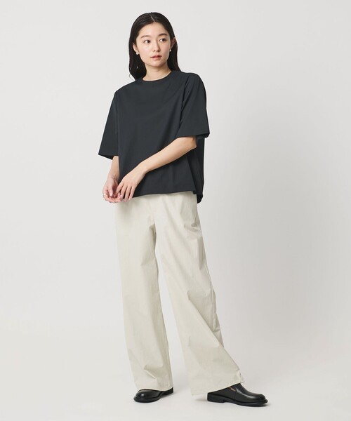 ワイドパンツ パンツ 「MARW UNITED ARROWS」ストレート イージーパンツ 撥水 レディースの画像