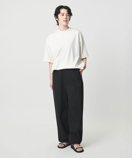 ワイドパンツ パンツ 「MARW UNITED ARROWS」ストレート イージーパンツ 撥水 レディースの画像