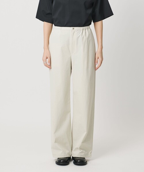 ワイドパンツ パンツ 「MARW UNITED ARROWS」ストレート イージーパンツ 撥水 レディースの画像