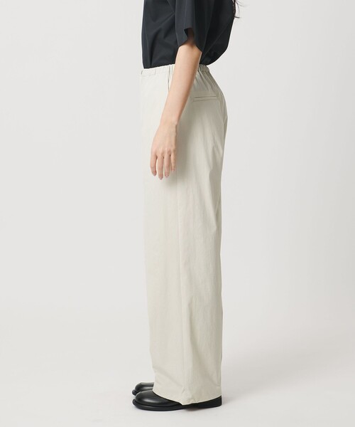 ワイドパンツ パンツ 「MARW UNITED ARROWS」ストレート イージーパンツ 撥水 レディースの画像