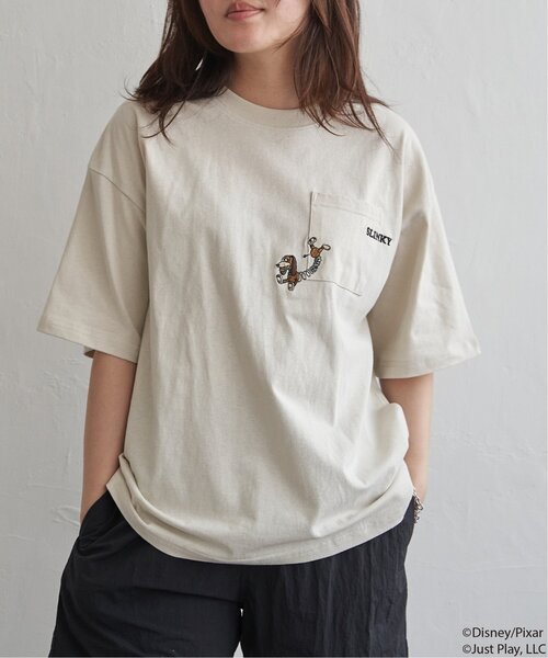VENCE EXCHANGE tシャツ 「トイ・ストーリー」デザイン マタギ刺繍