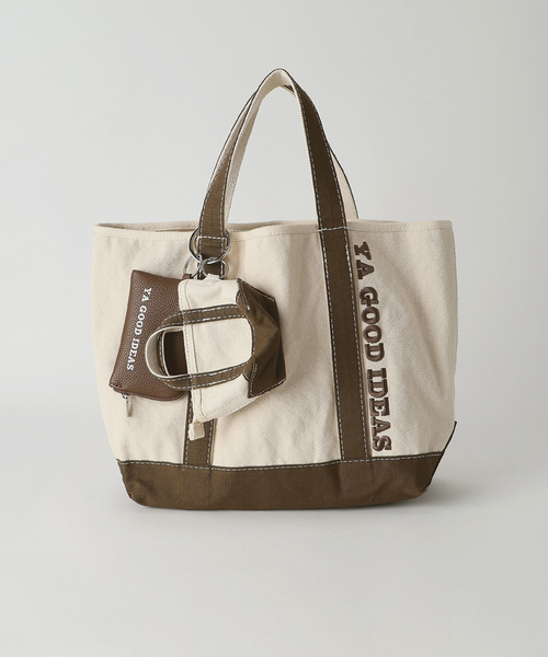 トートバッグ 「WEB限定 / 追加」YA GOOD IDEAS YA BIG＆MINI TOTE M　2 レディースの画像